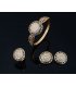 SET146 - Golden Droplet Jewelry Set
